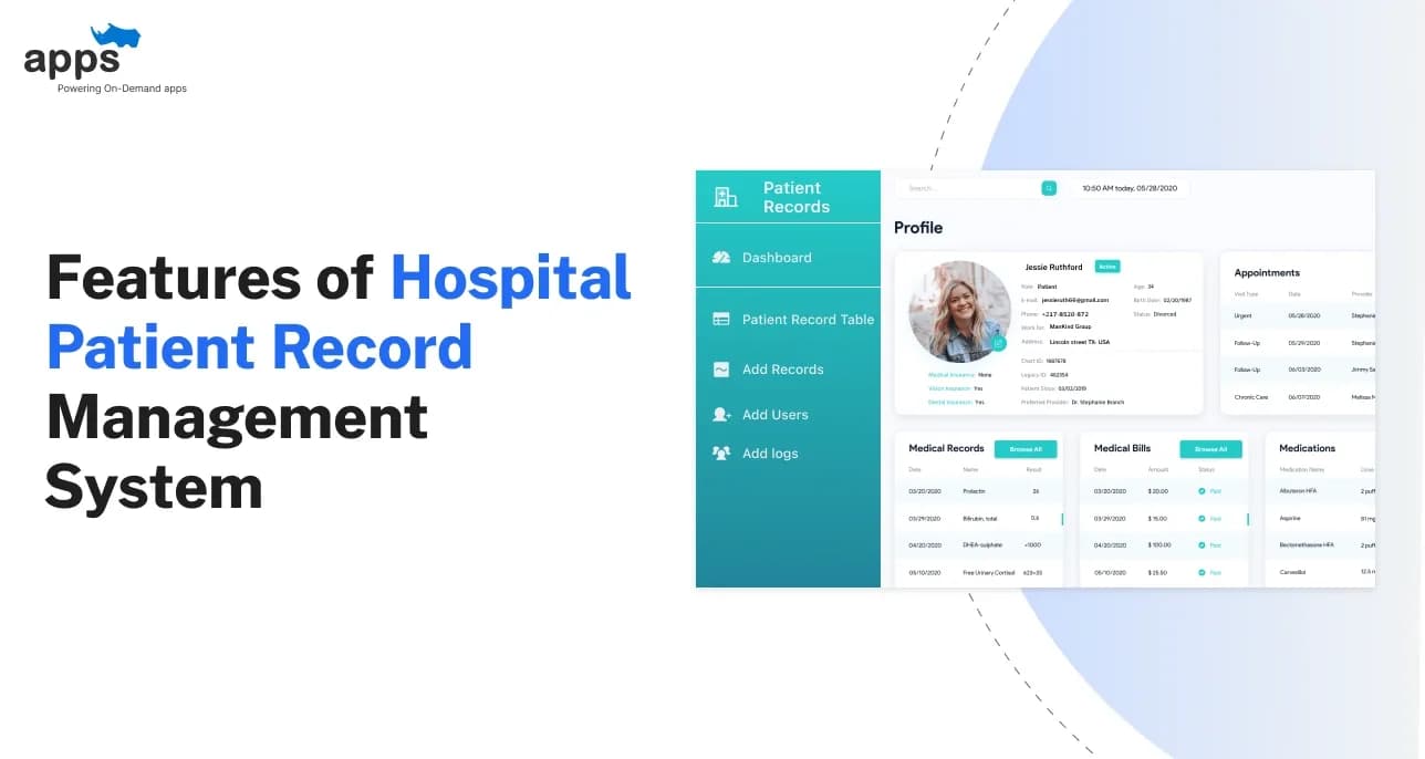 11 Features of Hospital Patient Record Management System