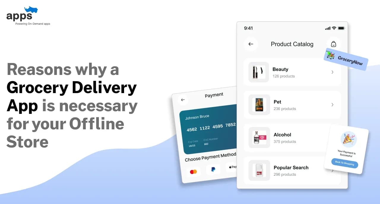 7 Reasons why a Grocery Delivery App is necessary for your Offline Store
