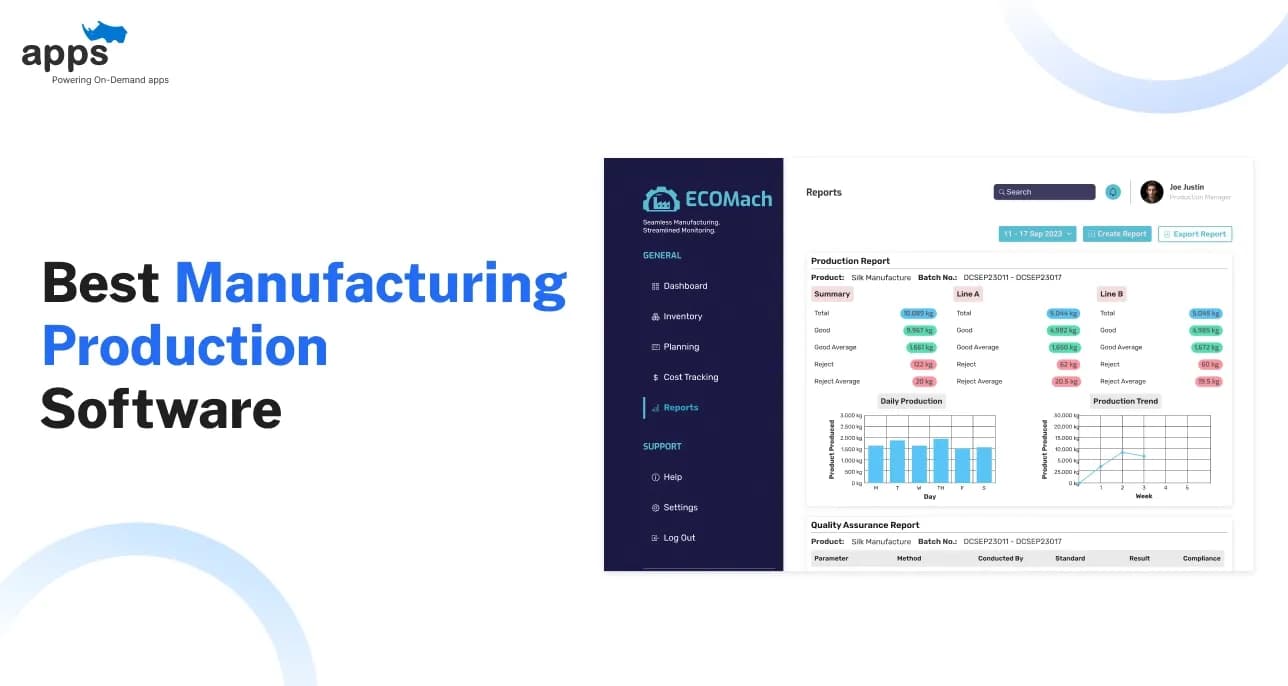 9 Best Manufacturing Production Software