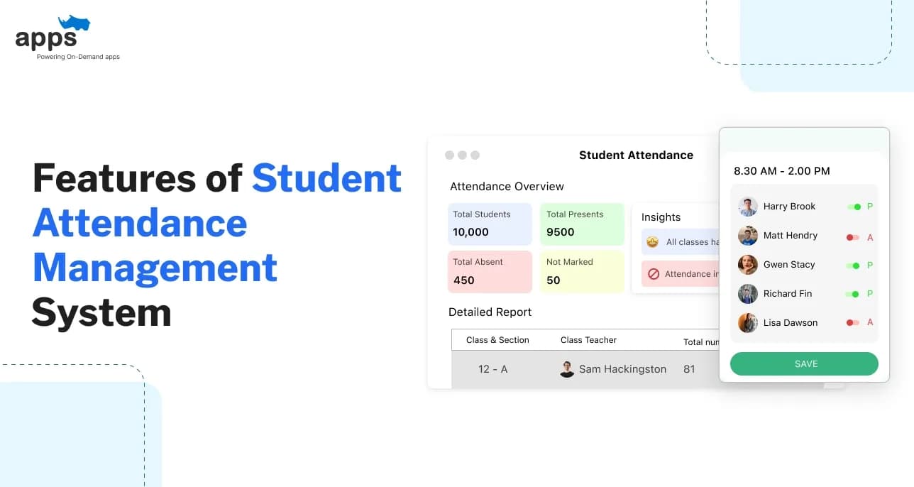 Key Features of an Efficient Student Attendance Management System