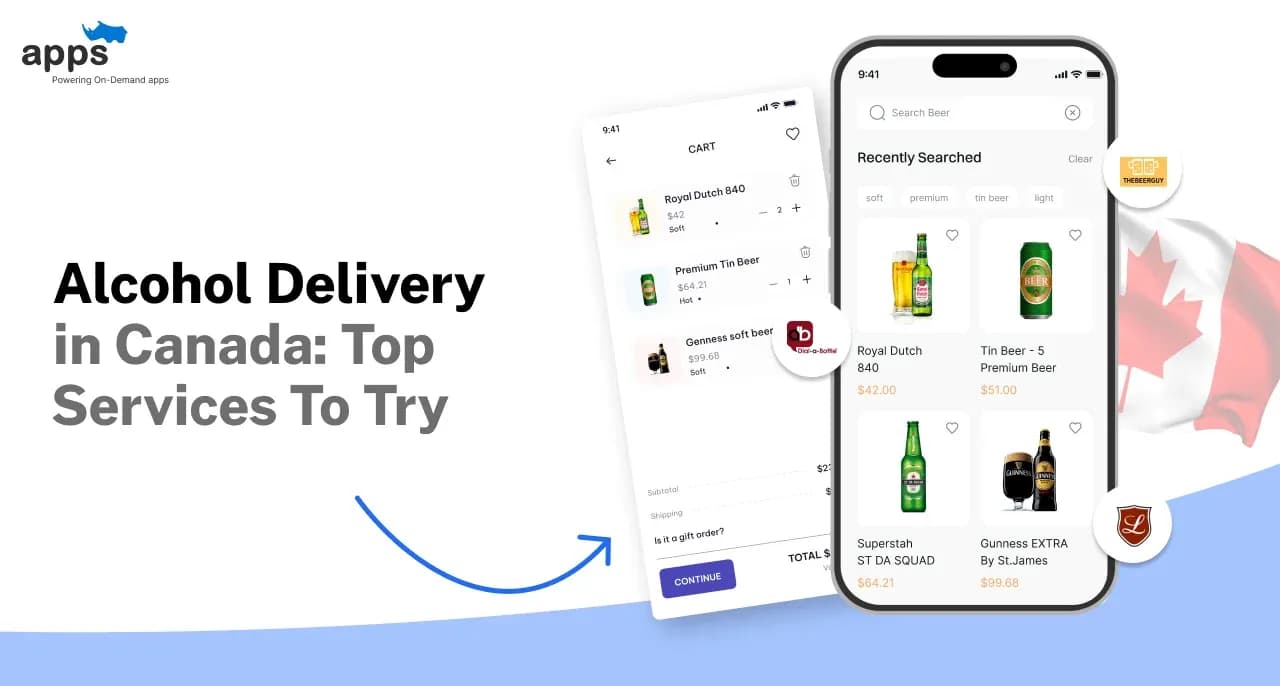 Alcohol Delivery Apps in Canada: Top Services in 2026