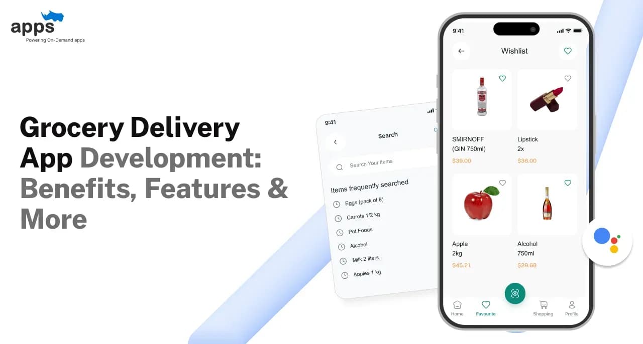 Grocery Delivery App Development: Benefits, Features & More