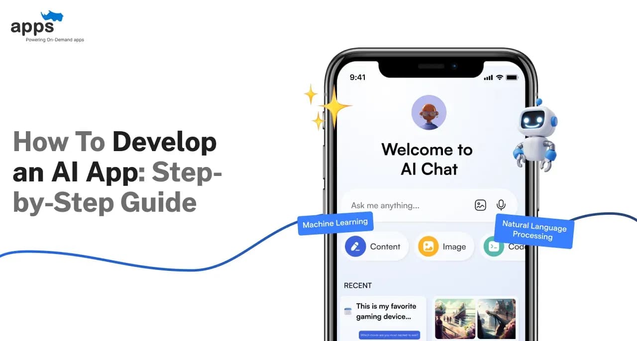 How To Develop an AI App: Step-by-Step Guide