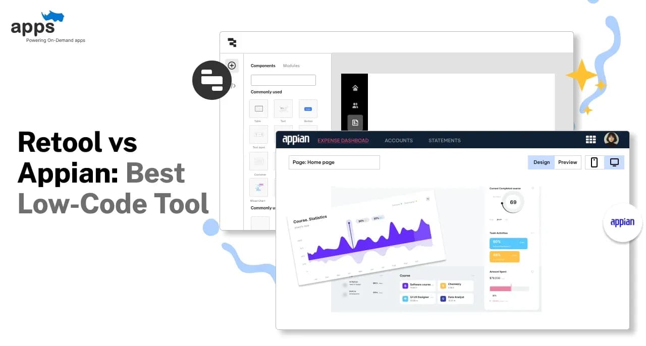 Retool vs Appian: Best Low-Code Tool for 2025