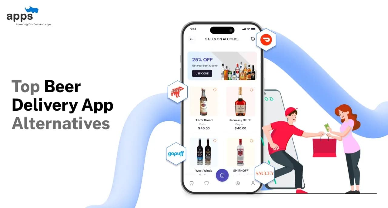 Top 7 Beer Delivery App Alternatives