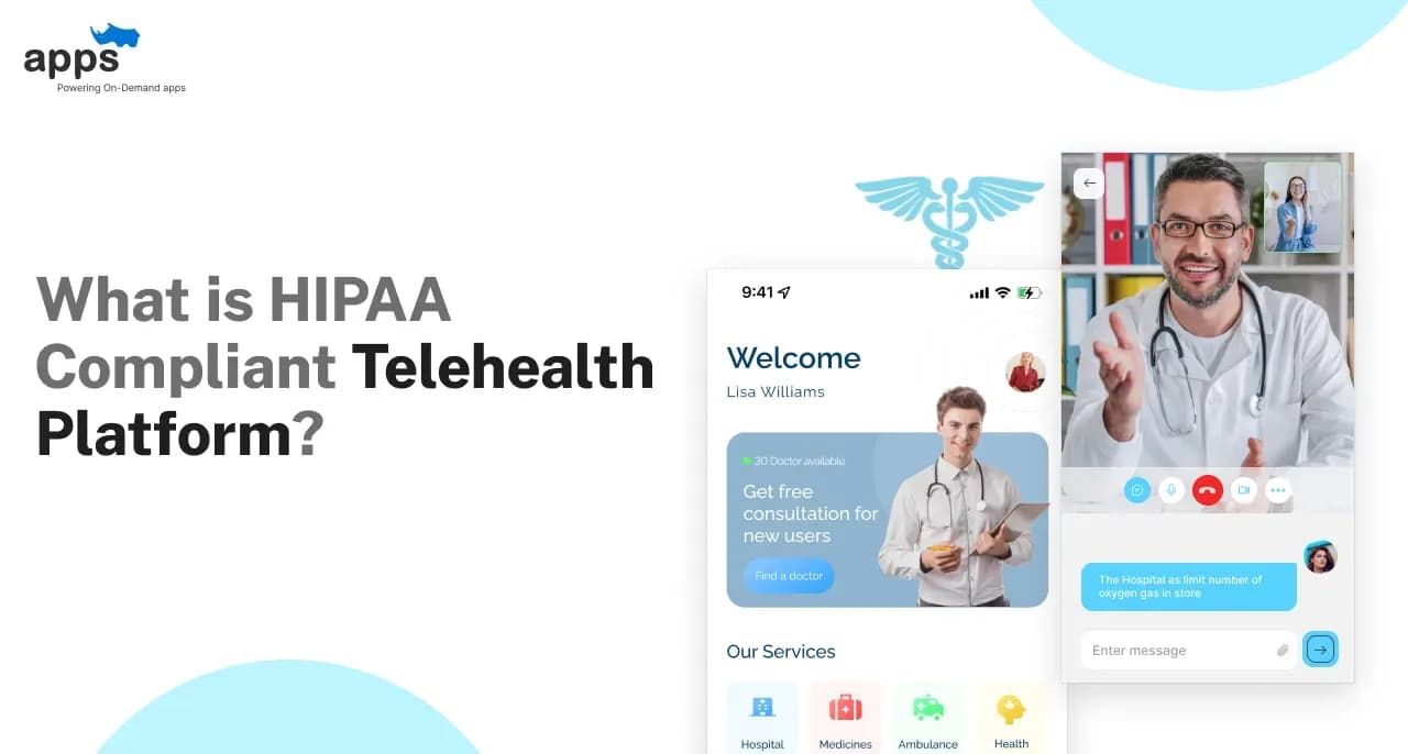 What is HIPAA compliant telehealth platform?