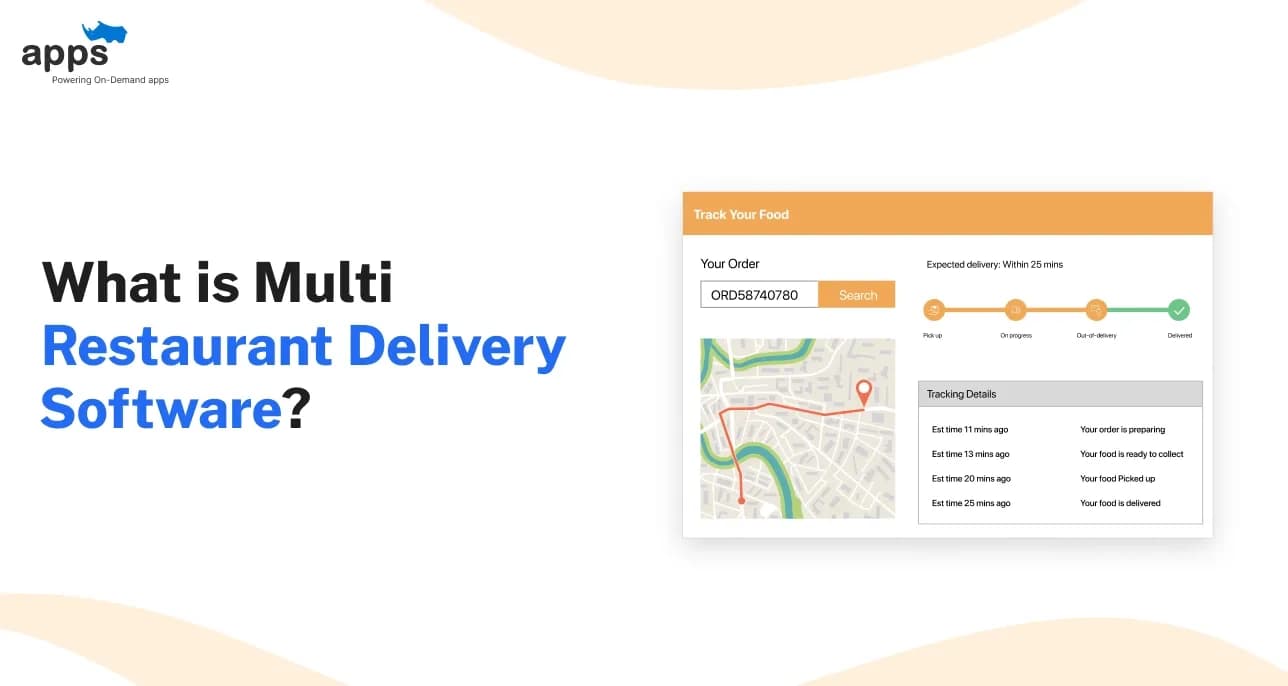What is Multi Restaurant Delivery Software?