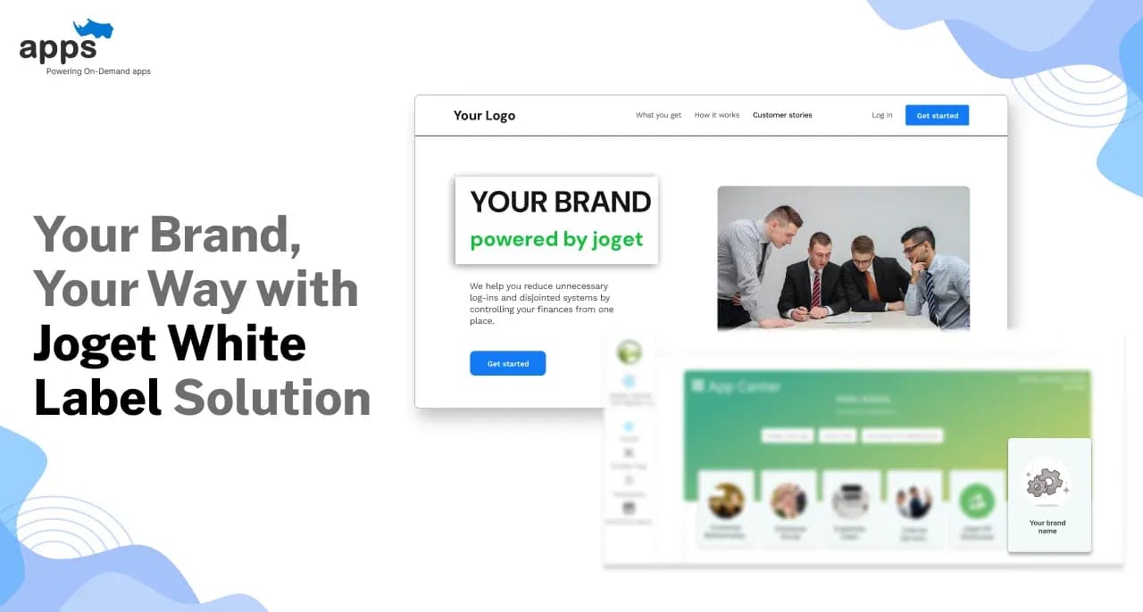 Your Brand, Your Way with Joget White Label Solution