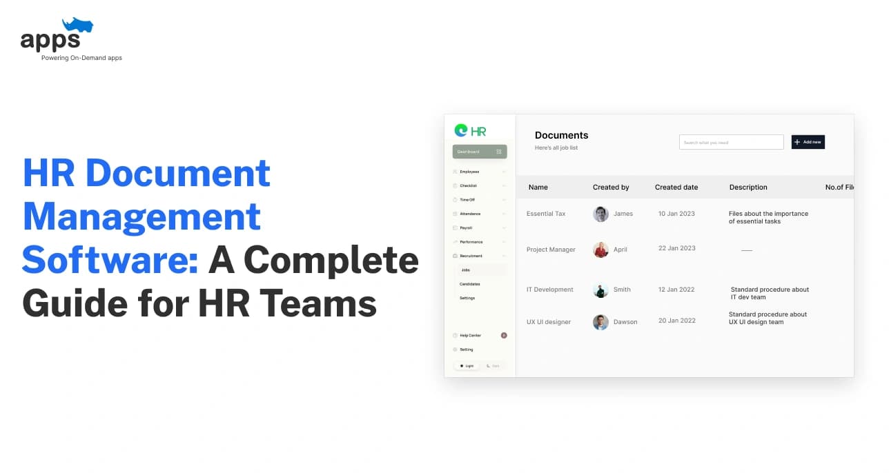 HR Document Management Software: A Complete Guide for HR Teams