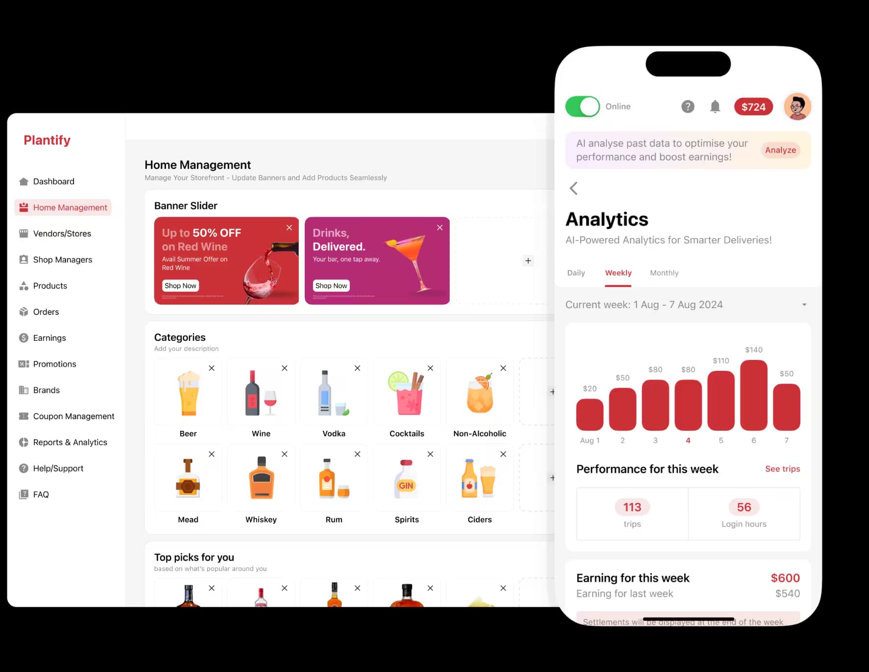 Alcohol delivery app development for every liquor business model
