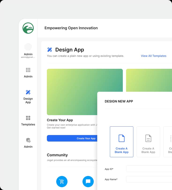 Joget services workflow