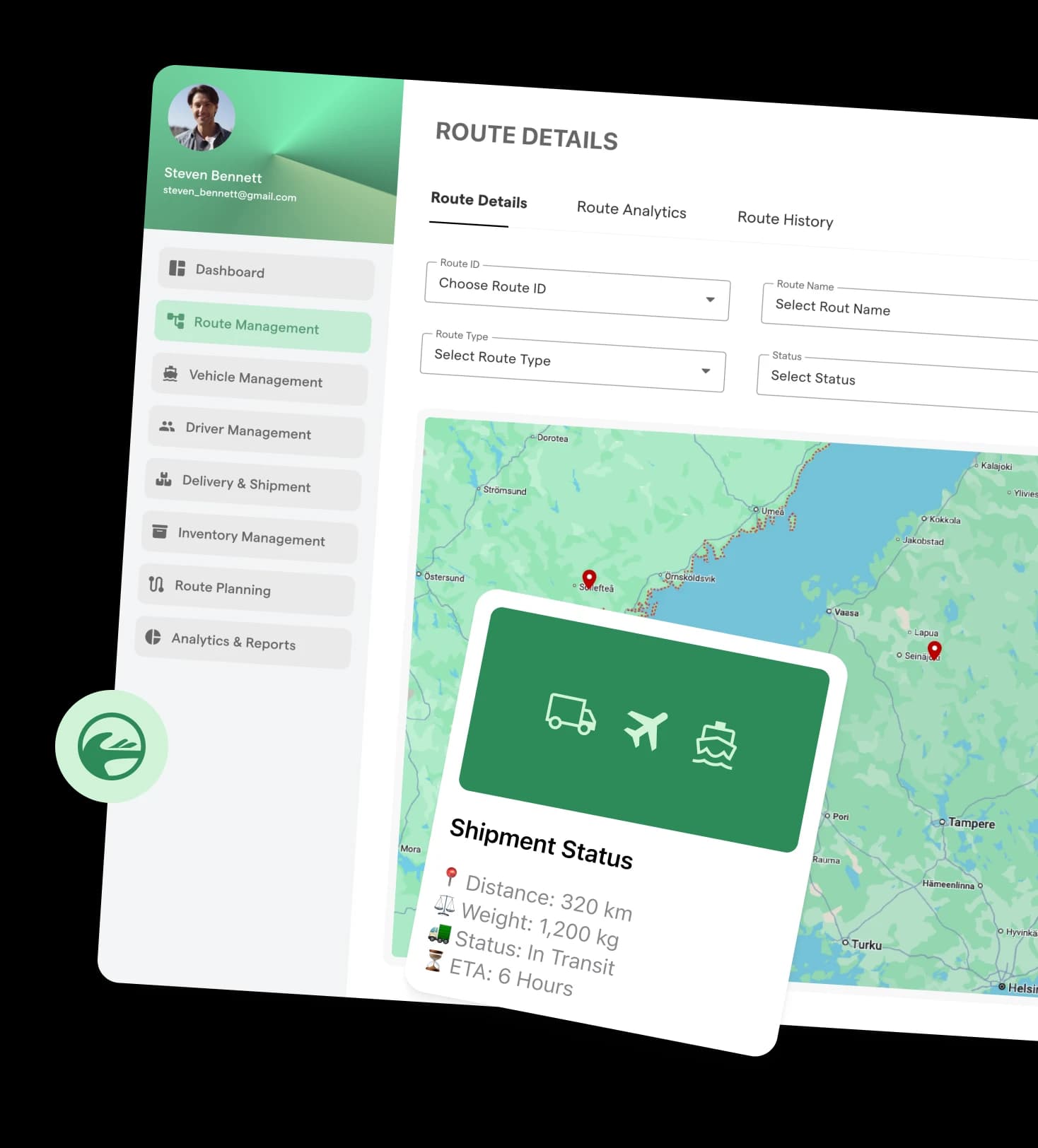 SCM System logistics platform